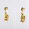 Boucles d'oreilles Pendants d'oreilles anciens or jaune 58 Facettes 19-178D