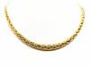 Necklace Palm chain necklace Yellow gold 58 Facettes 1167343CN