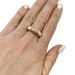 Ring 55 Van Cleef and Arpels “Philippine” ring in yellow gold, white coral and diamonds. 58 Facettes 30044