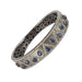 Bracelet Bracelet argent diamants et cyanites 58 Facettes 18-329