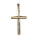 Fine Pearl Cross Pendant, 18K White Gold 58 Facettes 1016209