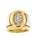 Van cleef & Arpels ring - 2 Gold ring, diamonds 58 Facettes 6525y