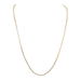 Semi-hollow Venetian Chain Necklace in Yellow Gold 58 Facettes E360165A