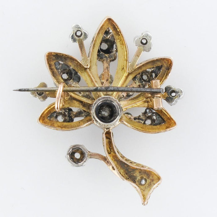 Broche Broche ancienne arbre diamanté 58 Facettes 18-300A