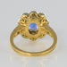 Bague 51 Bague saphir bleu et diamants 58 Facettes G44-8198953-51-1