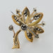 Broche Broche ancienne arbre diamanté 58 Facettes 18-300A