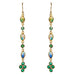 Boucles d'oreilles Boucles d'oreilles émeraudes et opales 58 Facettes 19-353