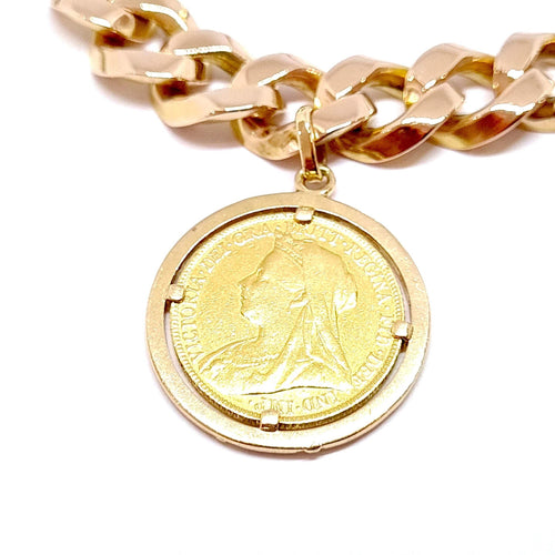 Bracelet Bracelet gourmette en or rose, or jaune 58 Facettes