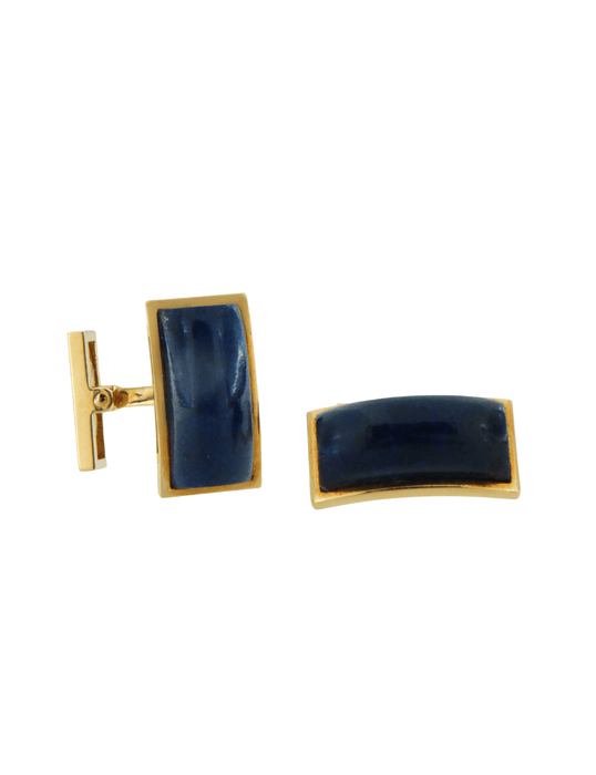 Cartier - Boutons de Manchettes Lapis Lazuli et Or Jaune