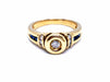Ring 53 Ring Yellow gold Diamond 58 Facettes 815609CN