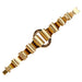 Tank Bracelet bracelet in pink gold, diamonds and red stones. 58 Facettes 29753