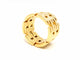 Bague 59 Bague Grain de riz Or jaune 58 Facettes 698552CN