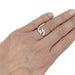 Ring 51 Dinh Van “Menottes R8” ring in white gold, diamonds. 58 Facettes 30380