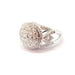 Bague Bague or blanc 18 carats diamants 58 Facettes