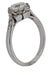 Ring 56 Solitaire old diamond 1.21 carat 58 Facettes 36871