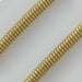Vintage gold tubogas necklace 58 Facettes 18-059