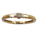 Ring 53 Mauboussin - solitaire Amour je t'aime in yellow gold 58 Facettes 0