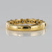Ring 61 Demi Alliance diamonds in yellow gold 58 Facettes 18-077-61