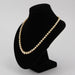 Necklace Falling golden cultured pearl necklace 58 Facettes 20-613