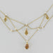 Collier Collier citrines et perles 58 Facettes 13024-7258020