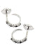 Earrings Sapphire and diamond earrings 58 Facettes 35161