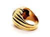 Ring 53 Art Deco Ring Yellow Gold Diamond 58 Facettes 588127CN