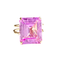 Bague BAGUE RÉTRO SPINELLE ROSE 58 Facettes Q926A