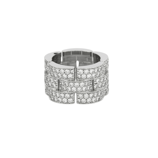 52 CARTIER Ring – Panther Diamond Ring 58 Facettes