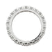 48 Alliance ring in white gold, diamonds. 58 Facettes 30169