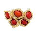 Chaumet yellow gold and coral earrings. 58 Facettes 29121