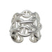 Bague 49 Bague Hermès modèle "Chaîne d'ancre enchainée" en argent. 58 Facettes 30271