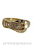 Ring 53 Diamond belt ring 58 Facettes 35391