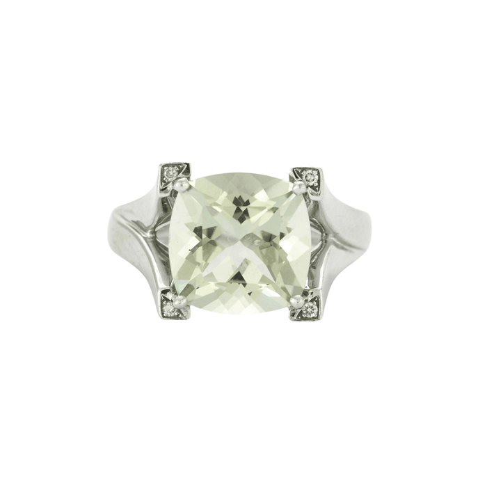 Bague prasiolite discount