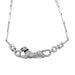 Cartier “Panthère” necklace necklace in white gold, diamonds, emerald and onyx. 58 Facettes 29385