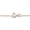 Collier Collier solitaire or blanc diamant 58 Facettes