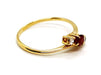Ring 51 Ring Yellow gold Ruby 58 Facettes 1161972CD