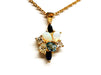 Collier Collier Chaîne + pendentif Or jaune Opale 58 Facettes 1167353CD