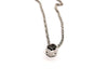 Necklace Necklace Chain + pendant White gold Diamond 58 Facettes 1139156CN