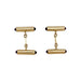 Cufflinks Fred cufflinks in yellow gold, ruby. 58 Facettes 29751