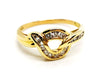 Ring 58 Ring Yellow gold Diamond 58 Facettes 1167355CD
