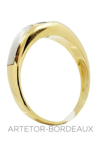 Bague 55 Bague nacre et spinelle 58 Facettes 27411