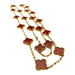 Necklace Alhambra long necklace by Van Cleef and Arpels. 58 Facettes 30076