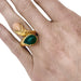 Boucheron ring, "Serpent Bohême", chrysoprase and coral. hand woman lifestyle cheap