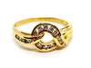 Ring 58 Ring Yellow gold Diamond 58 Facettes 1167355CD