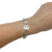 Bracelet O.J. Perrin bracelet, “Heart Legends” in white gold 58 Facettes 30356