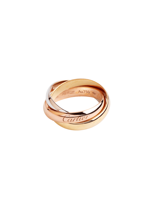 Ring 48 CARTIER Trinity Classic Ring 3 Gold 750/1000 58 Facettes 64467-60854