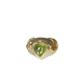 Ring Peridot and citrine heart ball ring 58 Facettes