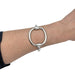 Bracelet Hermès silver bracelet. 58 Facettes 30344