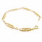 Bracelet Bracelet ancien maille filigrane or jaune 18 carats 58 Facettes