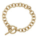 Bracelet Bracelet Hermès maillons ronds or jaune. 58 Facettes 28962
